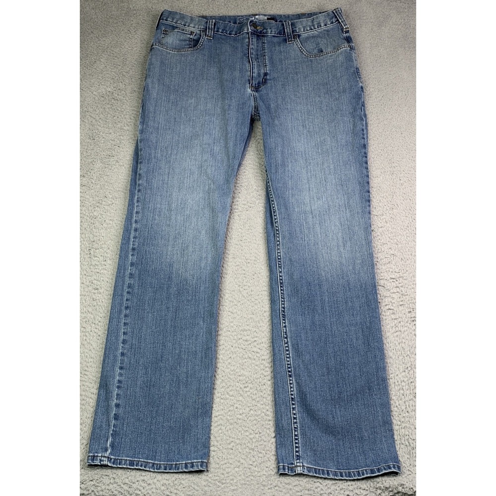Carhartt Jeans Men's 38x32 Blue Relaxed Fit Rugged Flex Waist 36 Inseam 30